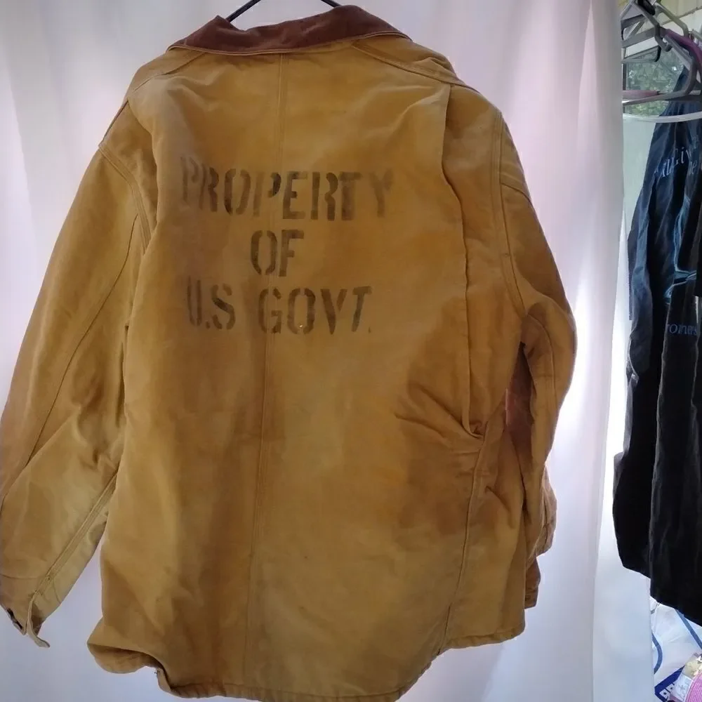 Vintage Carhartt jacket *rare* government issued